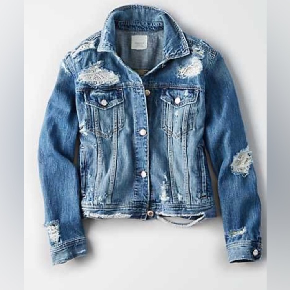 AE MENDED CLASSIC DENIM JACKET